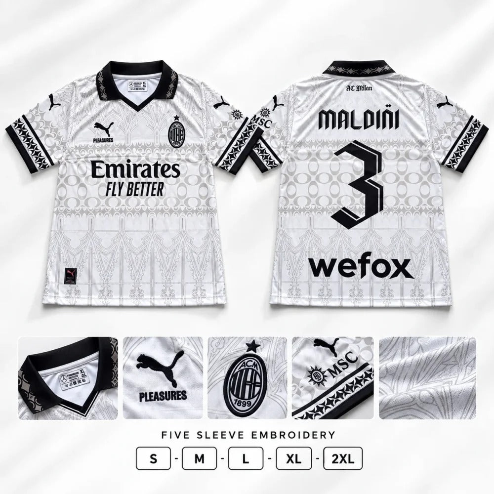 Five Sleeve Collar Embroidery