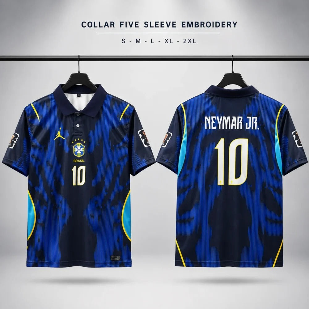 Five Sleeve Collar Embroidery